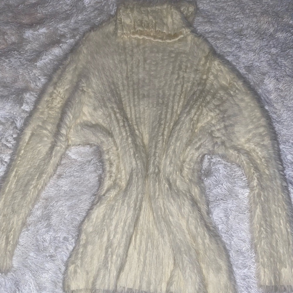 Oversized turtle neck dress